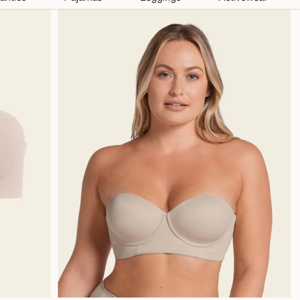 NWT Leonisa Strapless Contouring Bra 36/DD